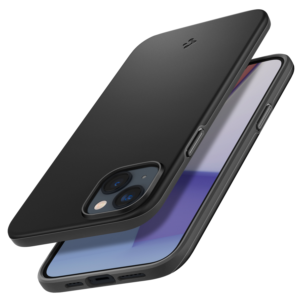 iPhone 15 Thin Fit Case Hülle (ACS06776) - Schwarz