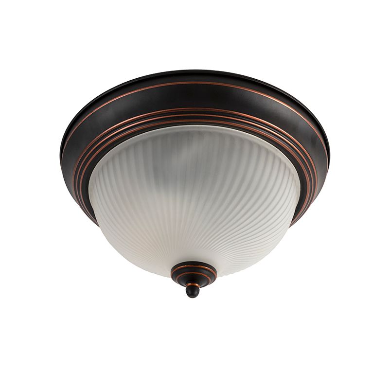 Klassieke plafondlamp bruin opaal - Classico
