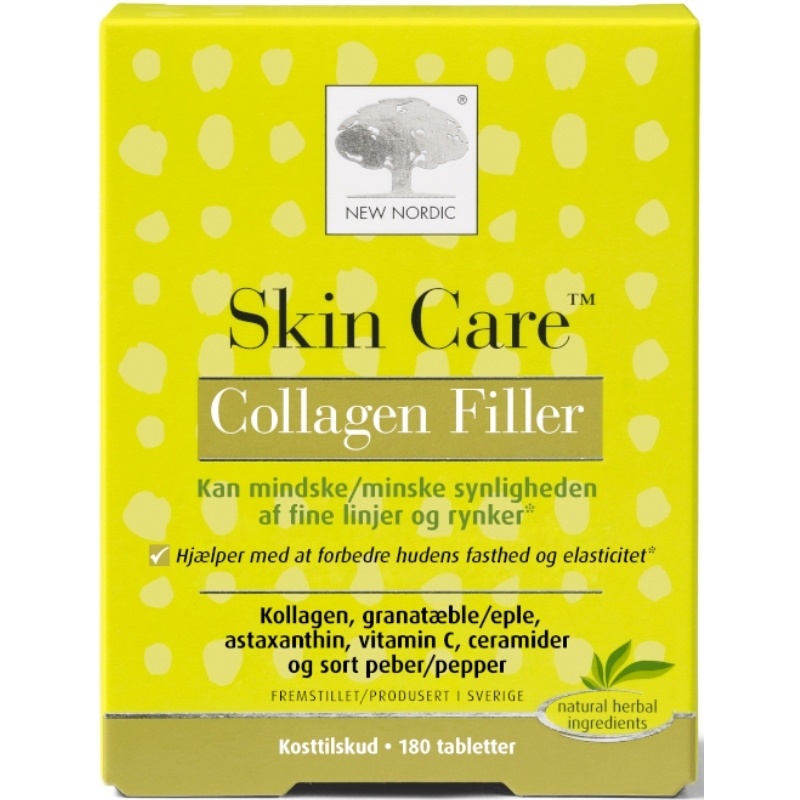 New Nordic Skin Care Collagen Filler 180 Pieces