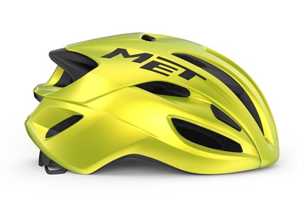 MET Rivale MIPS cykelhjelm Lime Yellow Metallic