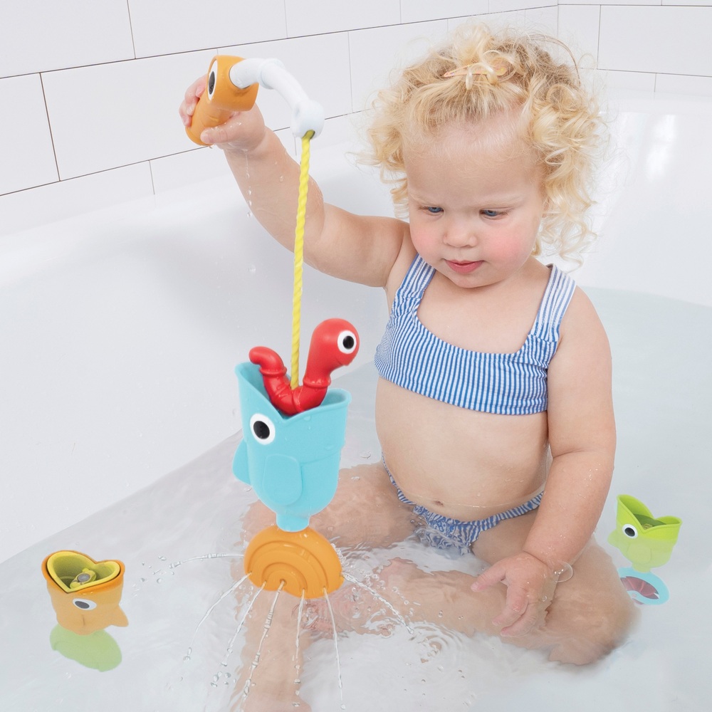 Yookidoo Catch 'N' Sprinkle Angelset Badespielzeug