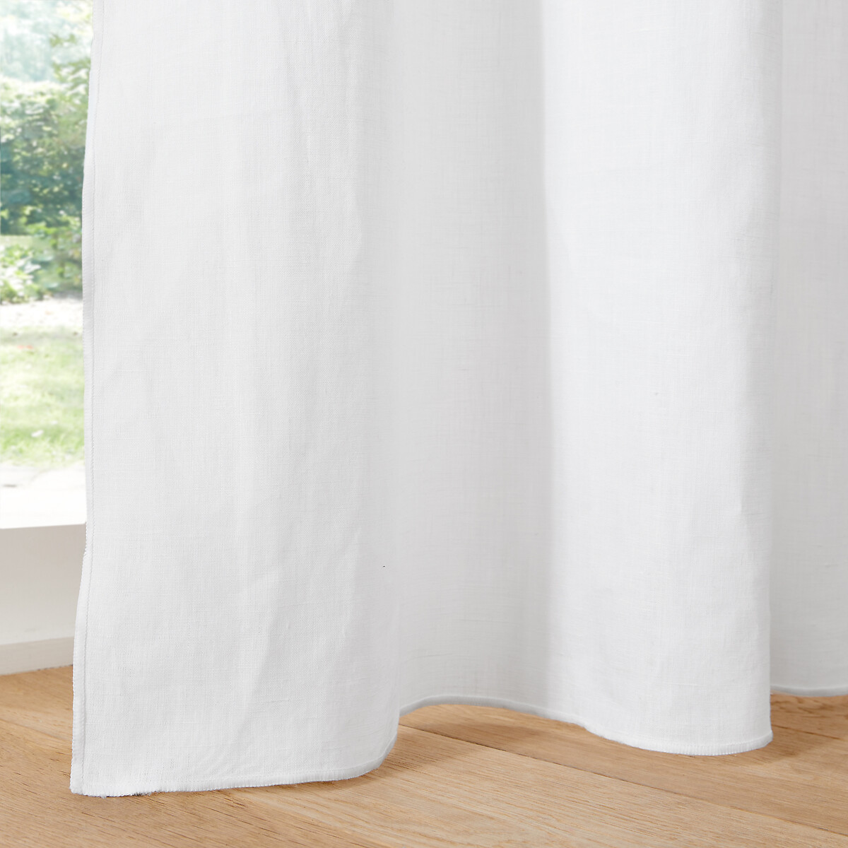 LA REDOUTE INTERIEURS<br>Painel de cortina em linho lavado, Onega