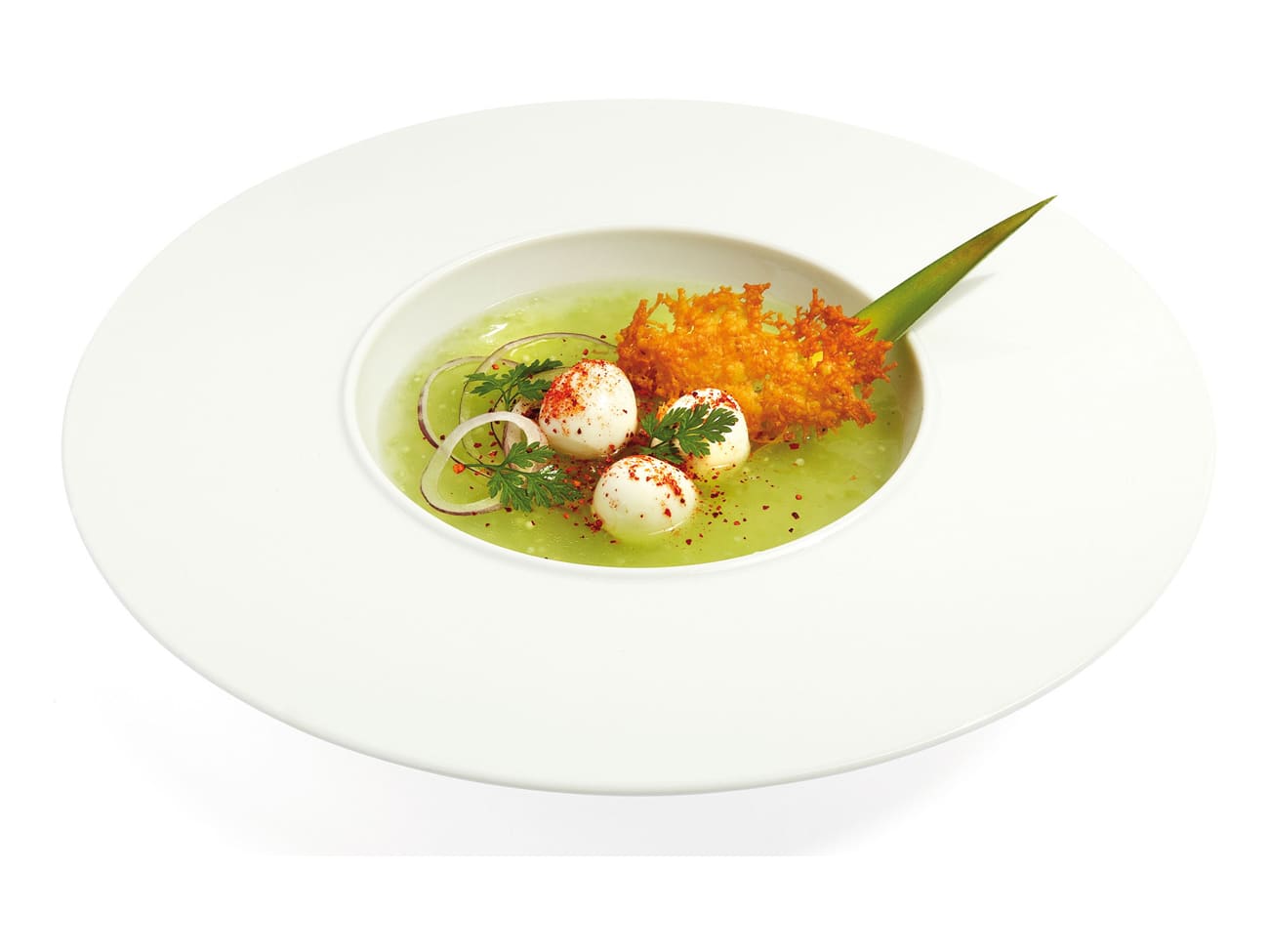 Assiette ronde Oxalis - petit bassin - Ø 30 cm