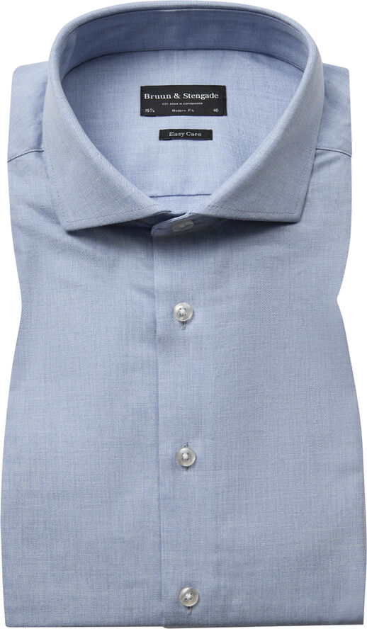 Bruun & Stengade BS McCollum Modern Fit Shirt Light blue