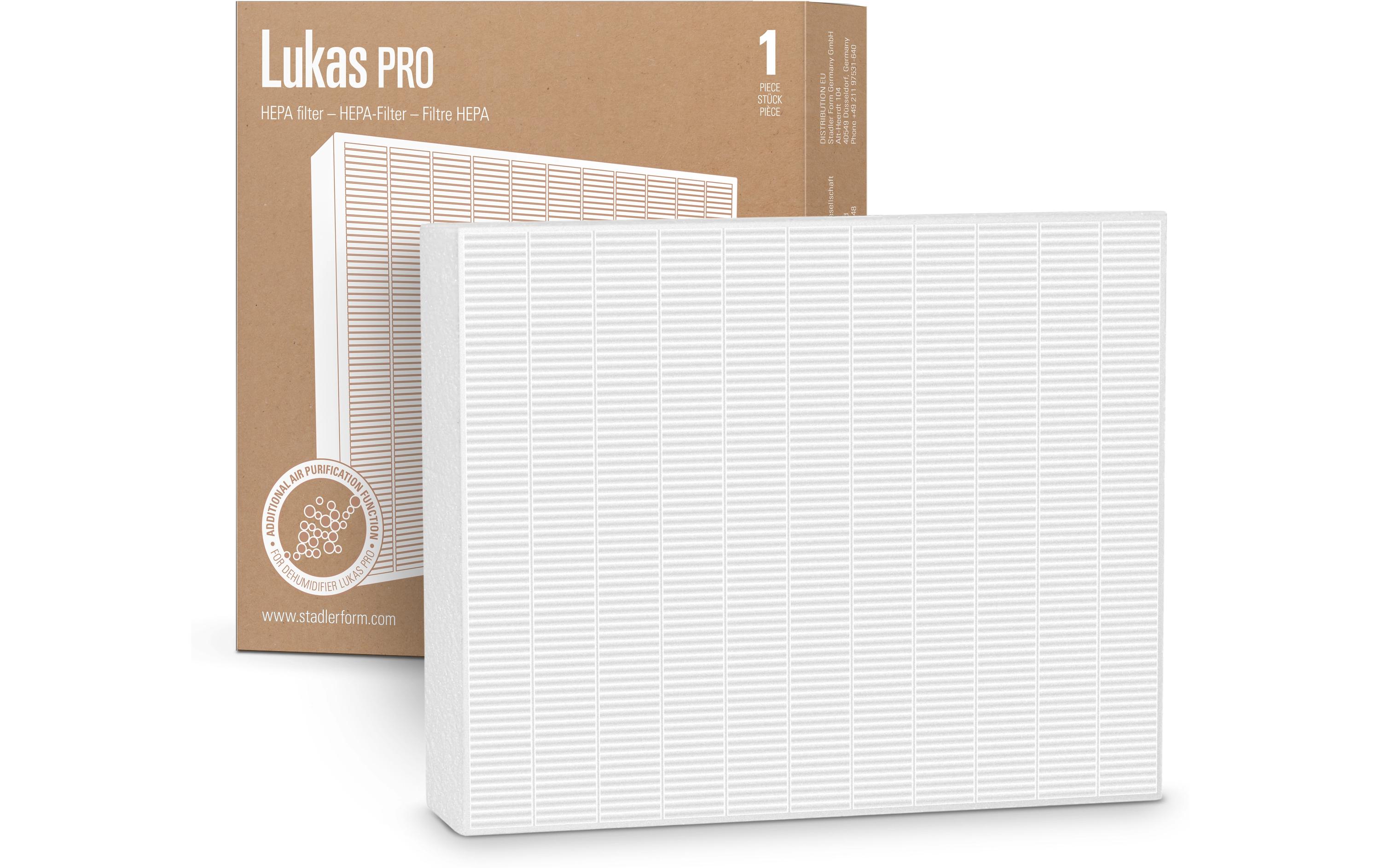 Lukas Pro HEPA-Filter 1 StückErsatz-HEPA-Filter für den Luftentfeuchter Lukas Pro zur Luftreinigung und Entfernung von Partikeln