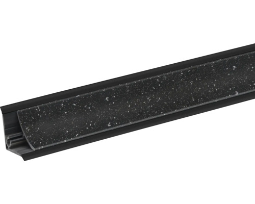 PICCANTE wandafwerkingsstrip WAP30 Sirius Zwart A300 3000x30x30mm