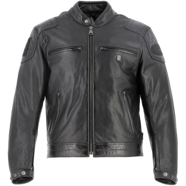 Helstons - Blouson Sonora Cuir Buffalo Noir