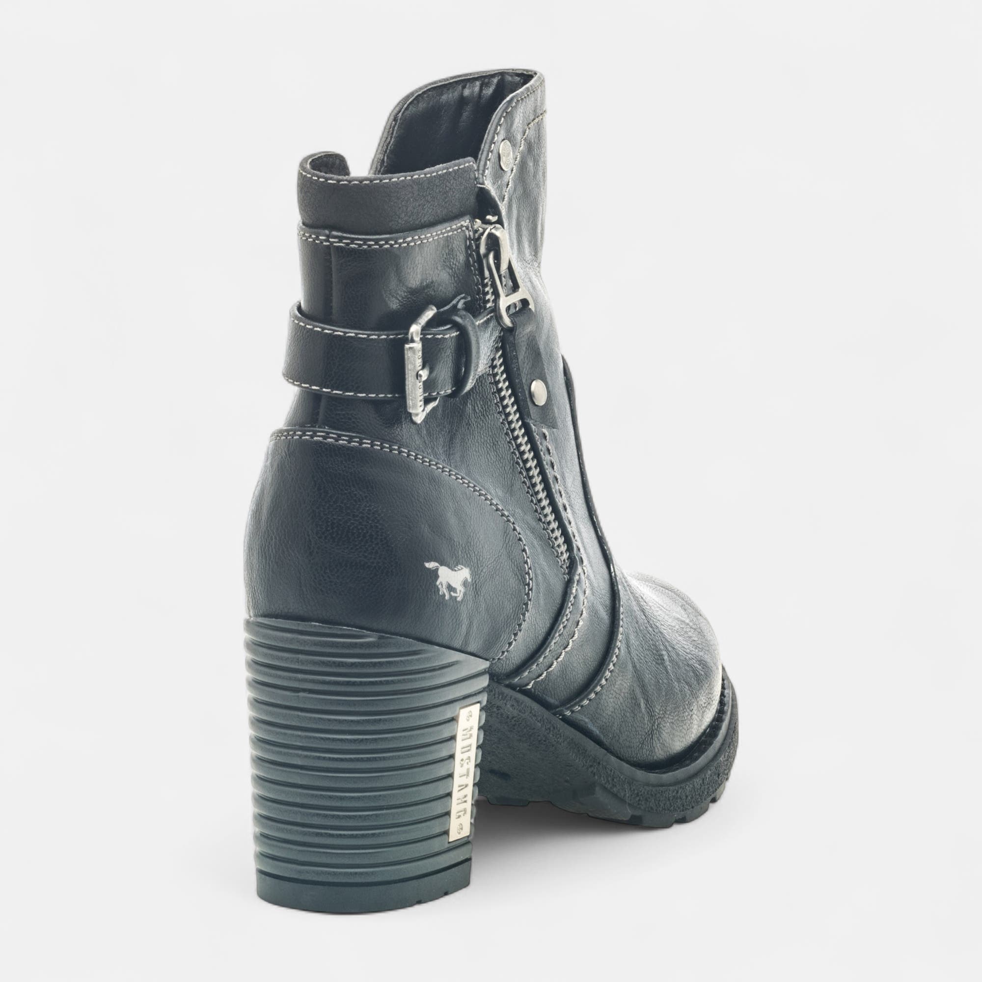 Boots à talon Femme noir