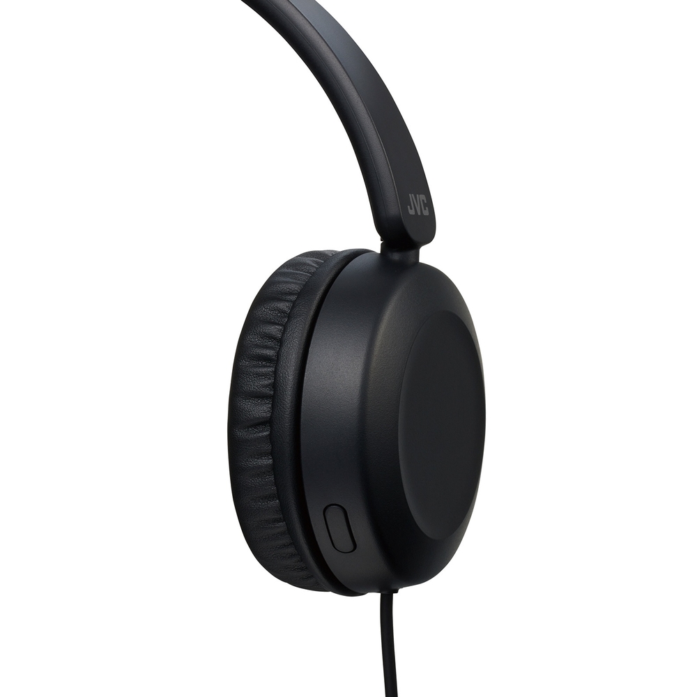JVC On-Ear-Kopfhörer mit Mikrofon, Carbon Black