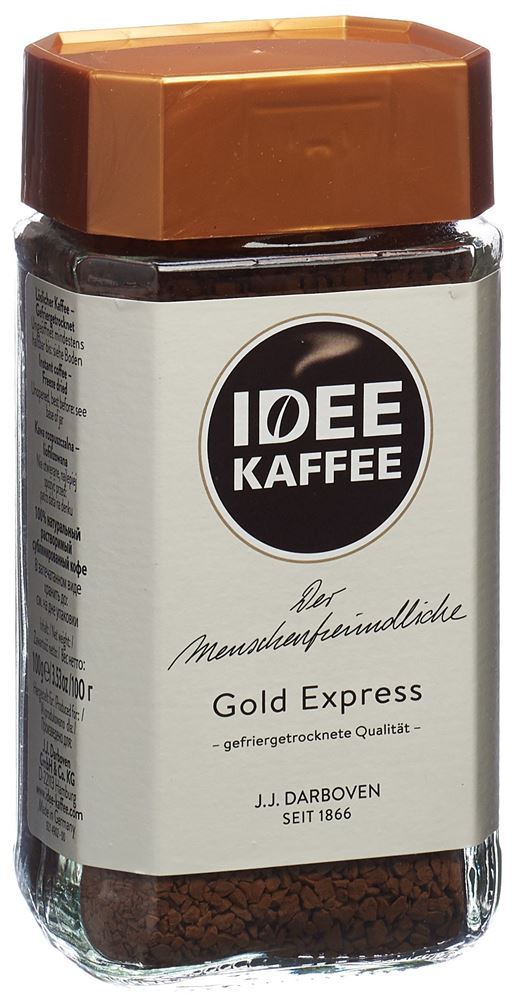 MORGA Idee Kaffee Gold Express<br>100 g, löslich