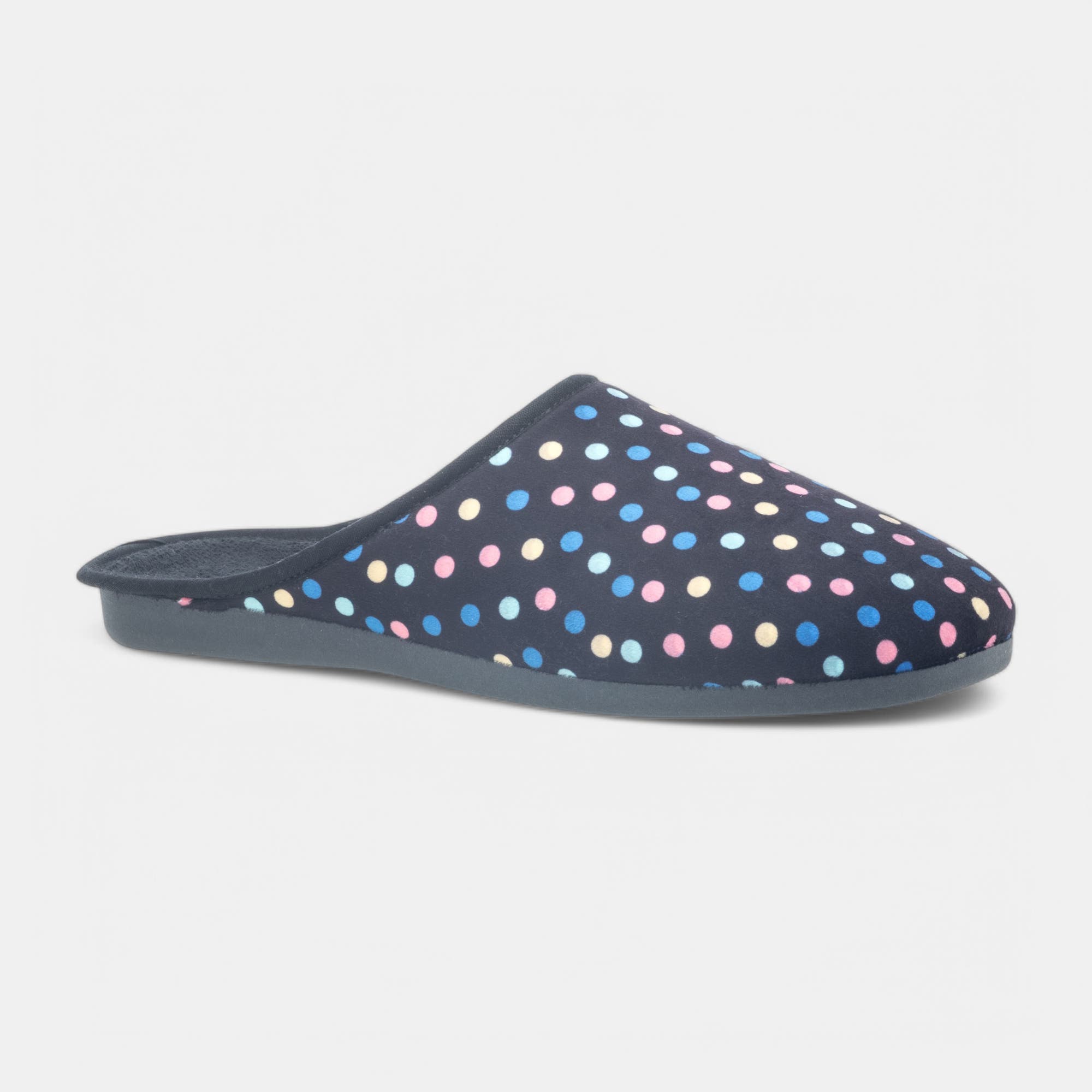 Pantoufles mules Femme noir