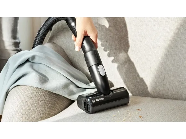 Bosch Unlimited 7 BCS711XXL - Støvsuger - pind/håndholdt (2-i-1) - uden pose - ledningsfri - hvid - 1 batteri, inkluderet oplader