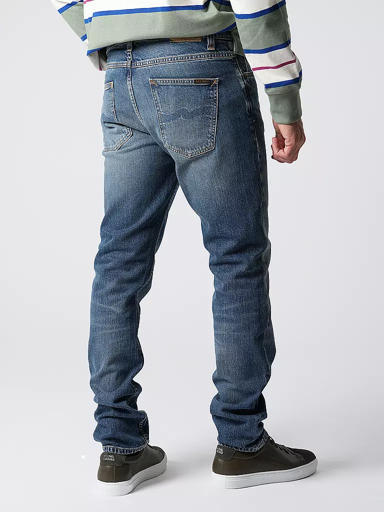 NUDIE JEANS Jeans Slim Fit LEAN DEAN blau