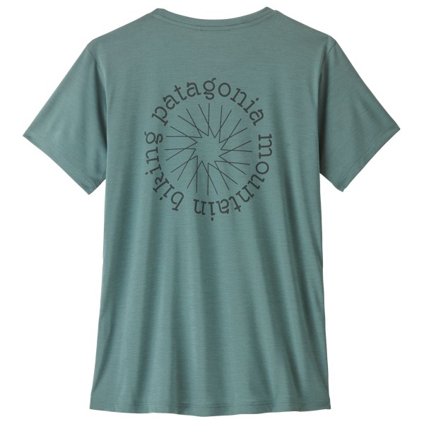 Patagonia - Women's Cap Cool Daily Shirt Spoke Stencil - T-shirt technique