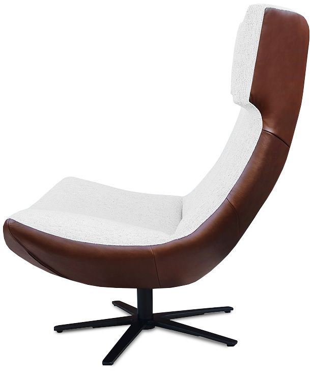 Draaifauteuil Lowie B83 x D83 x H96 cm