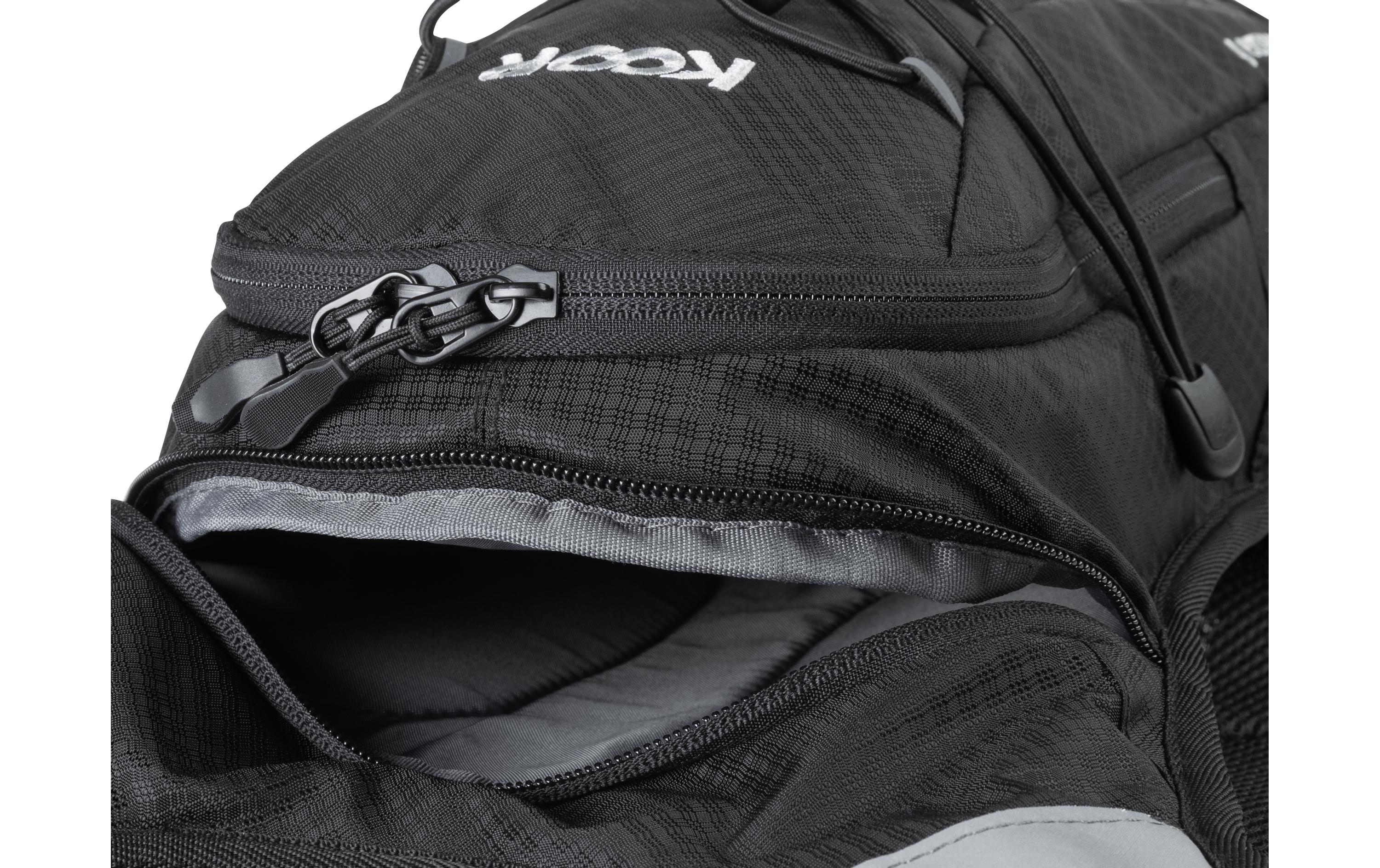 Rucksack Leenza 6 l, SchwarzFunktionaler und bequemer Bikerucksack