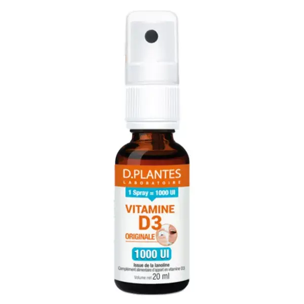 D.Plantes Vitamina D3 1000IU Spray Original 20ml