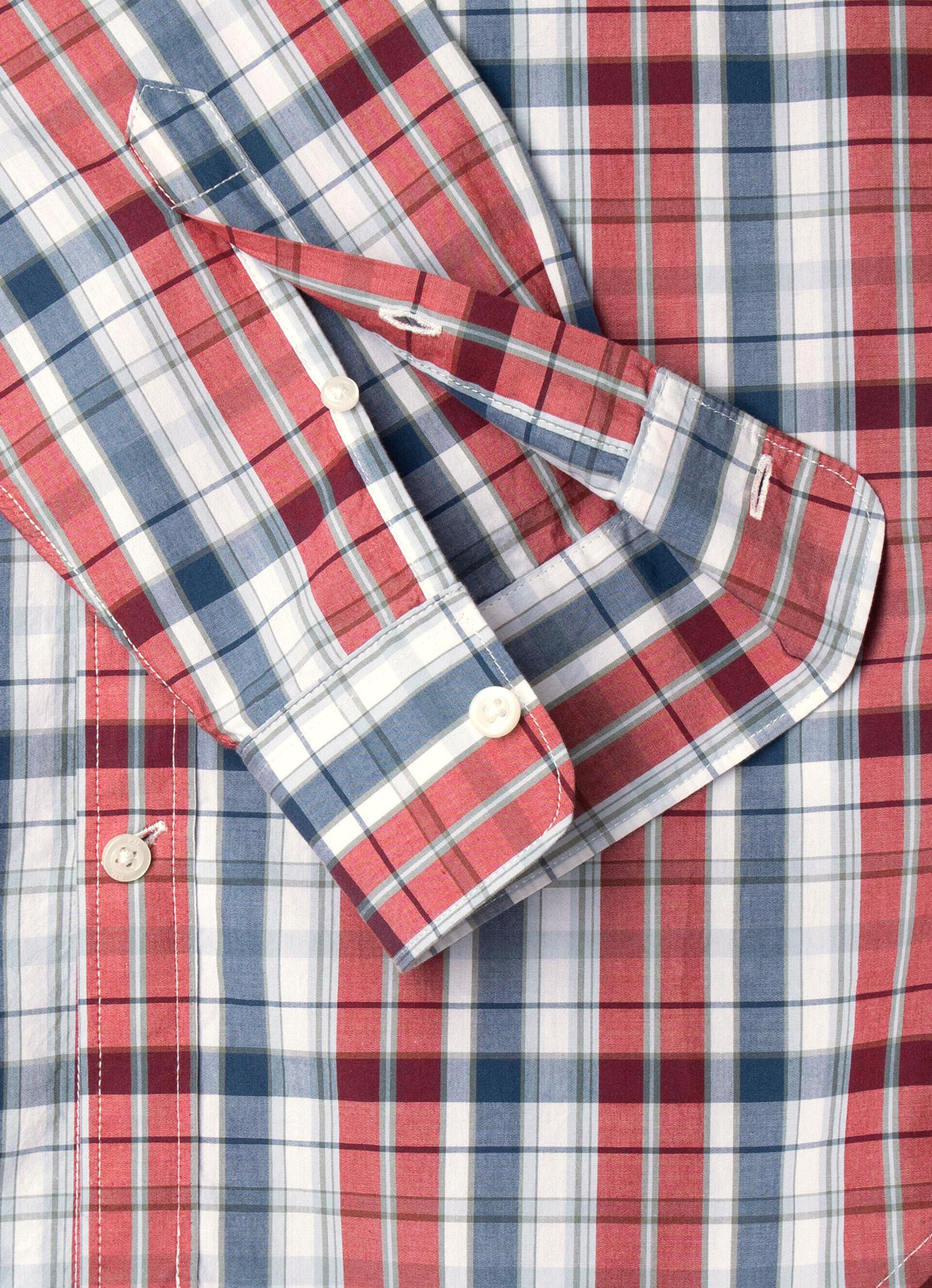 CAMISA LOICK XADREZ POPELINE - multicolorida