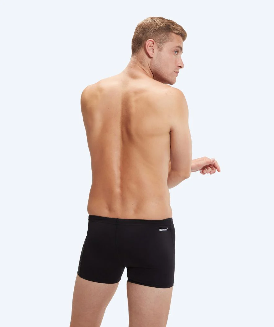 Speedo aquashorts til mænd - Hyperboom Panel - Sort/hvid