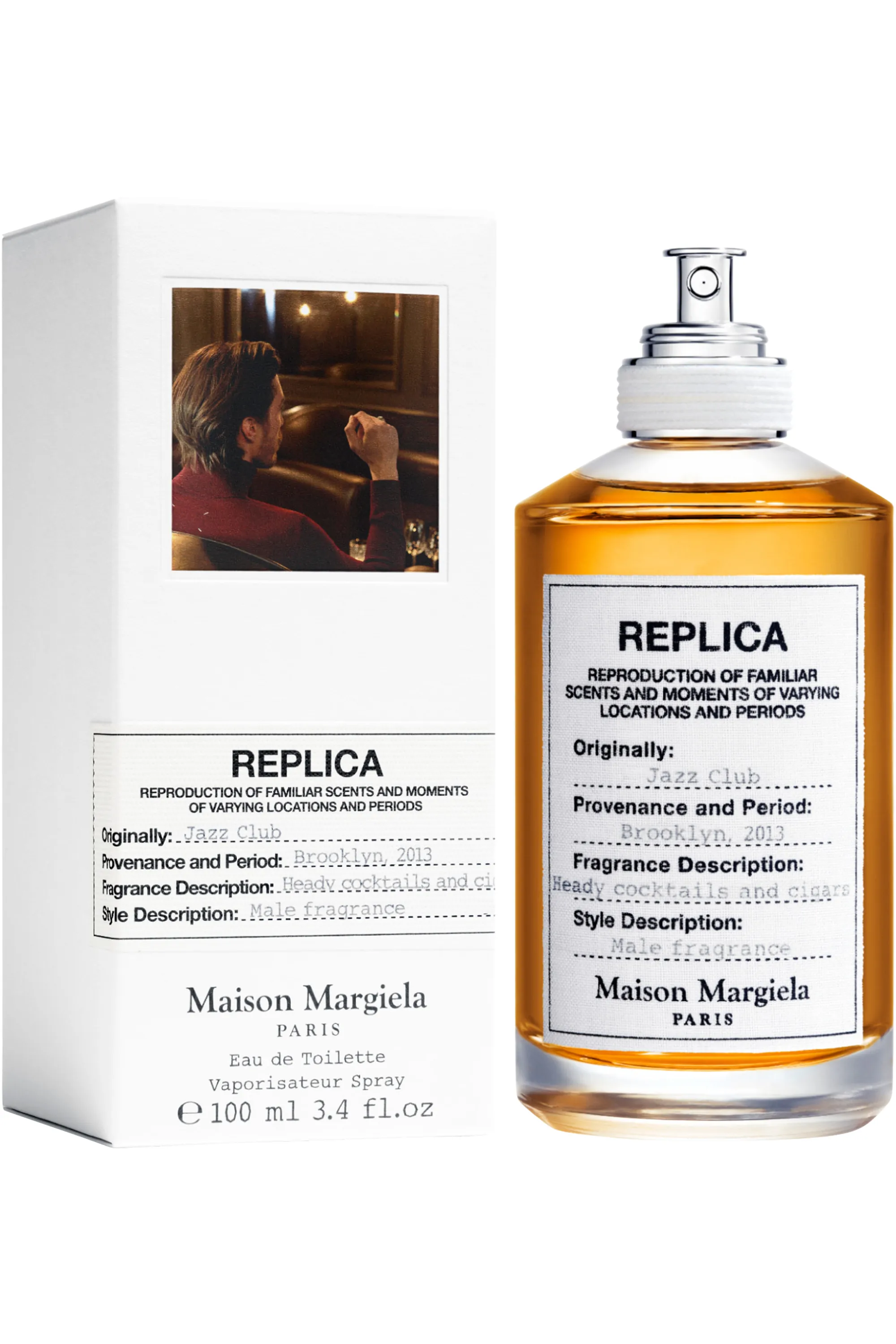 Maison Margiela REPLICA Jazz Club Eau De Toilette Boisé frais-10 ml