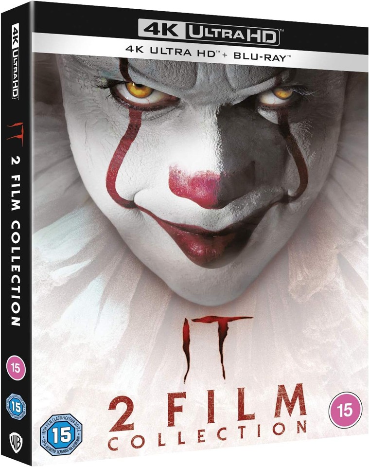 IT Chapter 1 / IT Chapter 2 4K Ultra HD + Blu-Ray