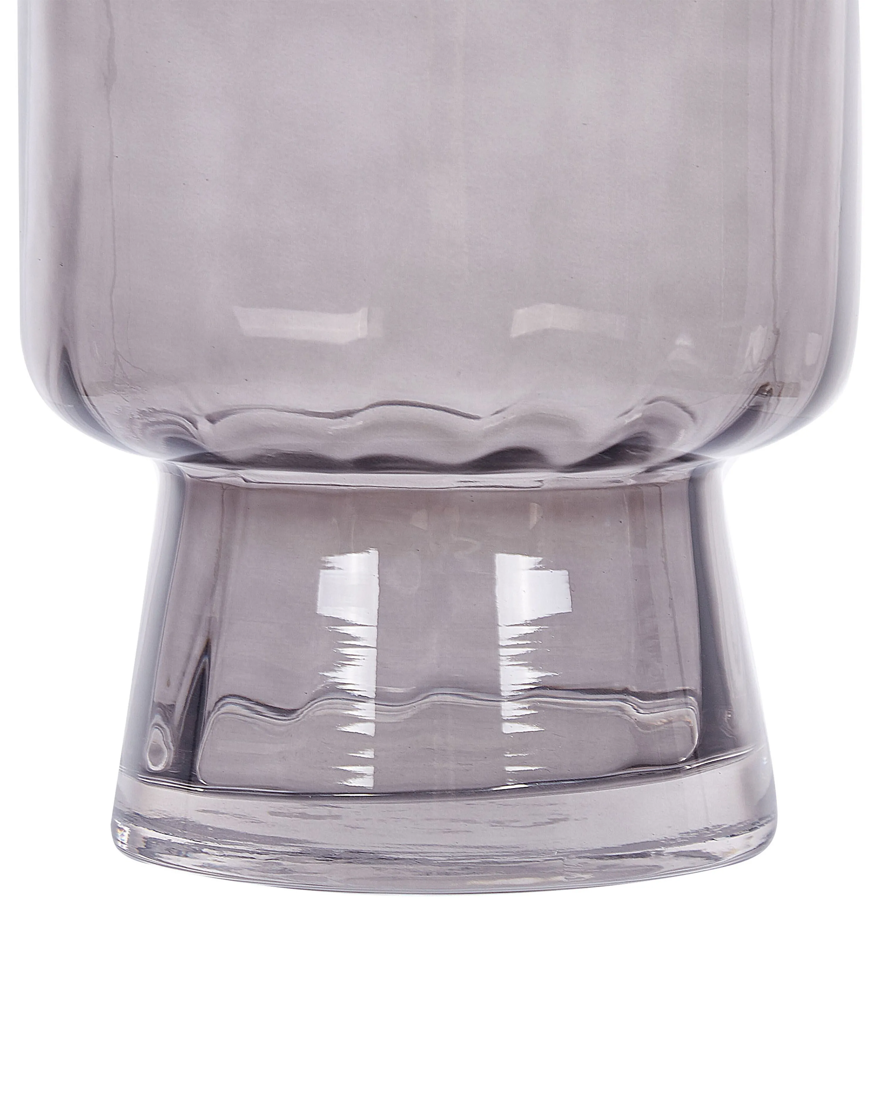 Bloemenvaas MEGALO Glas 26 cm Grijs