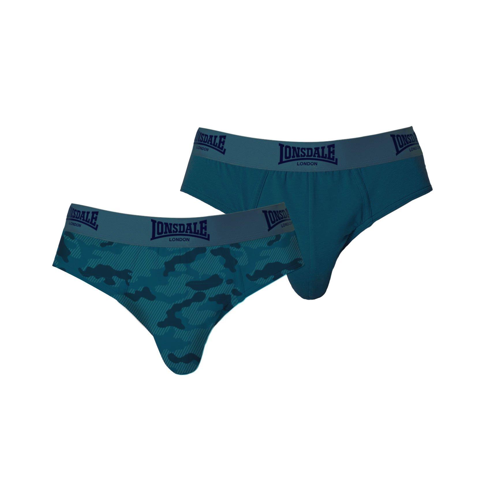 Lonsdale 2Pk Brief Mens