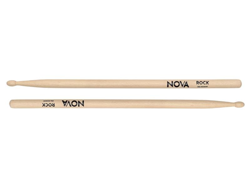 Vic Firth Drumsticks Nova NOROCK by Vic Firth – 1 Paar Stabile Drumsticks aus Hickory-Holz