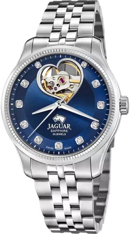 Jaguar - J994/2 - Polshorloge - Zilver - Automatisch - Dames