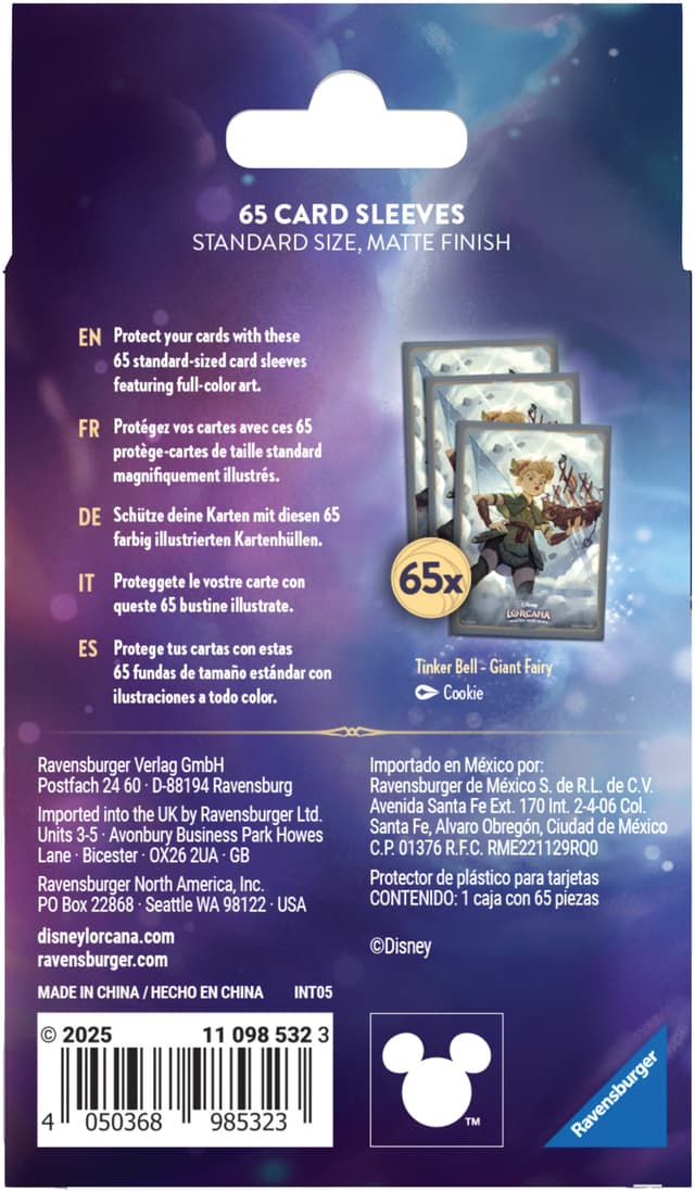 Disney Lorcana Reign of Jafar kortlommer (Sæt 8)