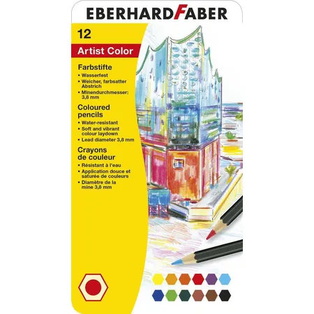 Eberhard Faber Farbstifte Artist Color, 12 Stück