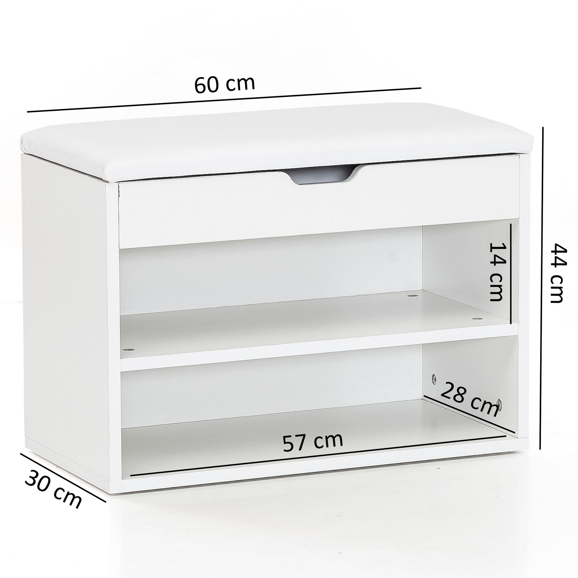 Schuhschrank Weiß