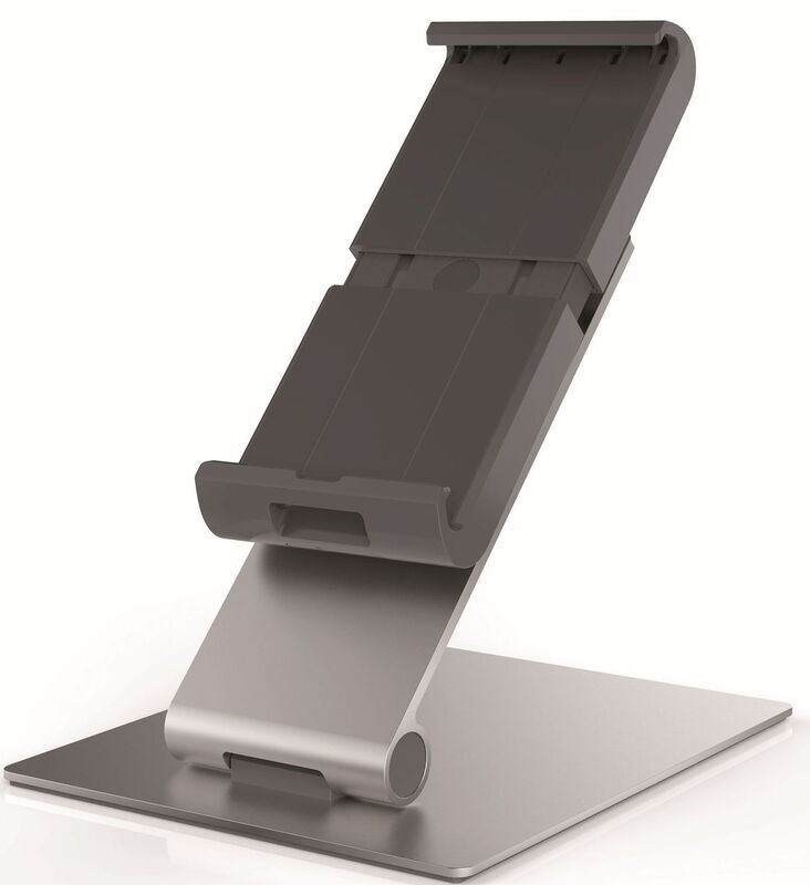 Durable Tablethalter, silber