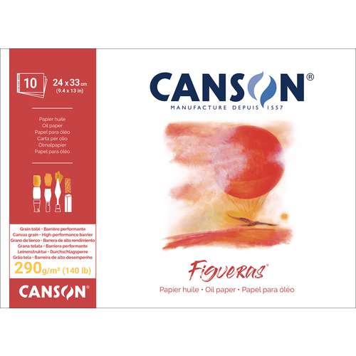 CANSON® Figueras® Öl/Acrylblock, längsseitig geleimt