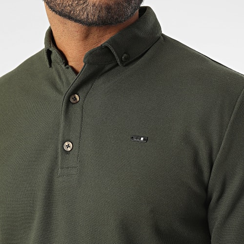 Chemise Manches Longues Vert Kaki