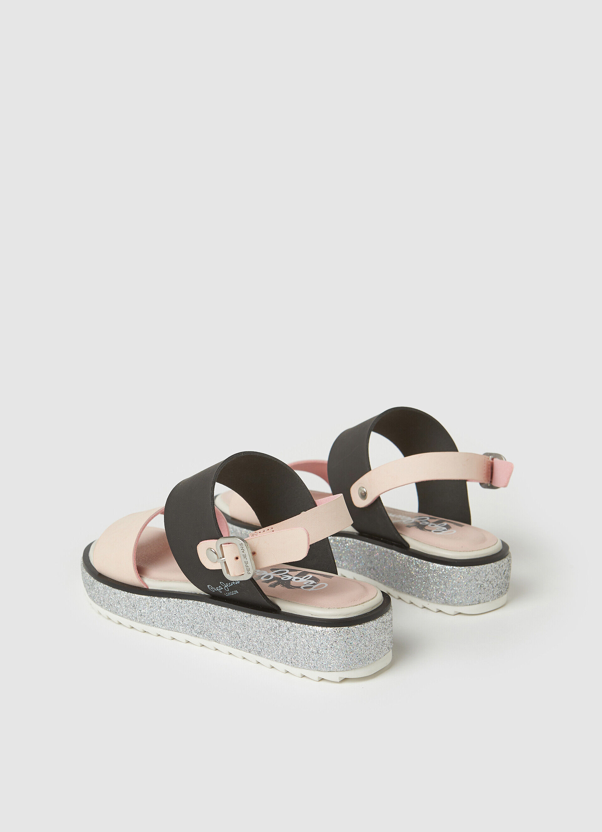 Sandálias plataforma Alexa Rouse - rosa malva