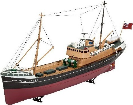 Revell - Northsea Fishing Trawler Skib Byggesæt - 1:143 - 05204