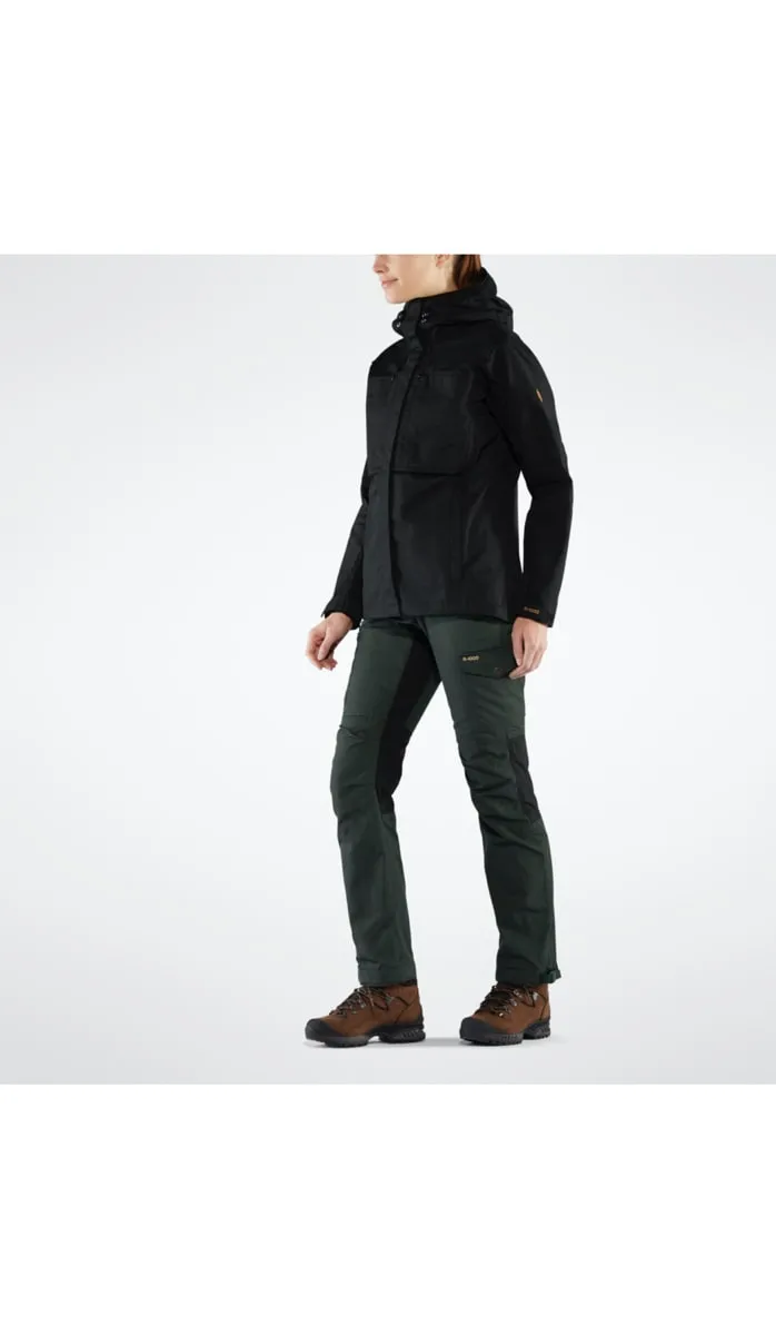 Fjällräven Women's Kaipak Trousers Curved Dark Navy
