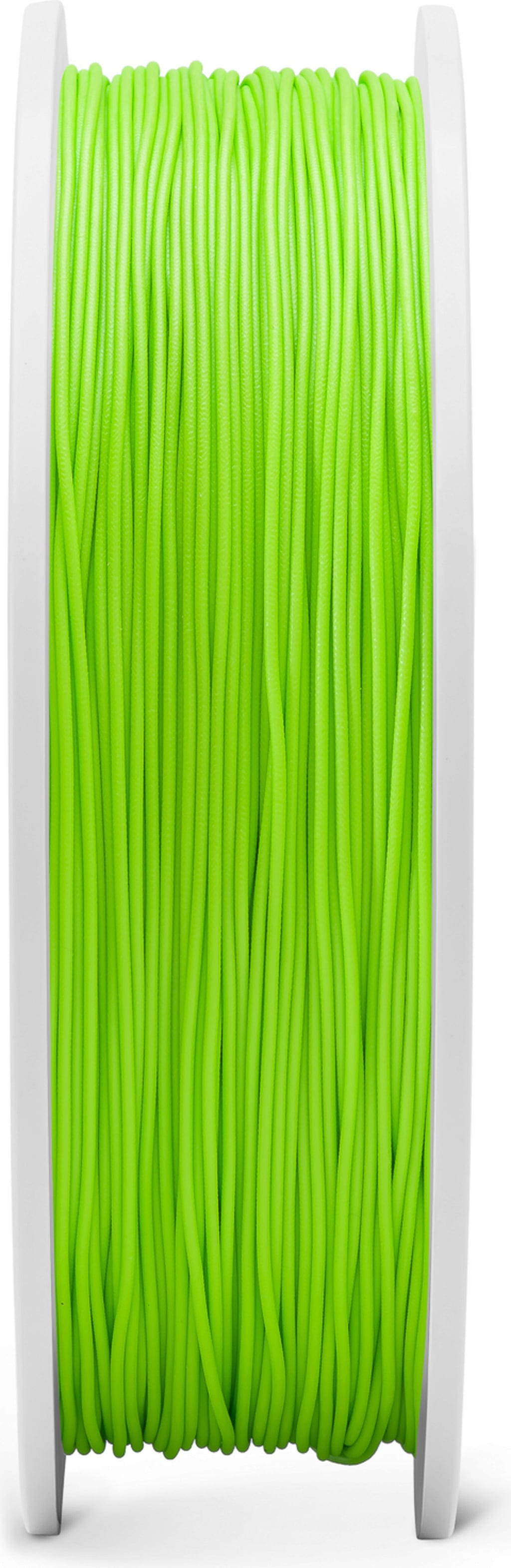Fiberlogy  FiberFlex 40D Light Green, 1,75 mm / 850 g    Flexibles Filament mit einer Shore Härte von D40 in Hellgrün