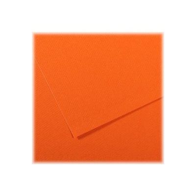 Canson Mi-Teintes - Papier à dessin - 50 x 65 cm - orange