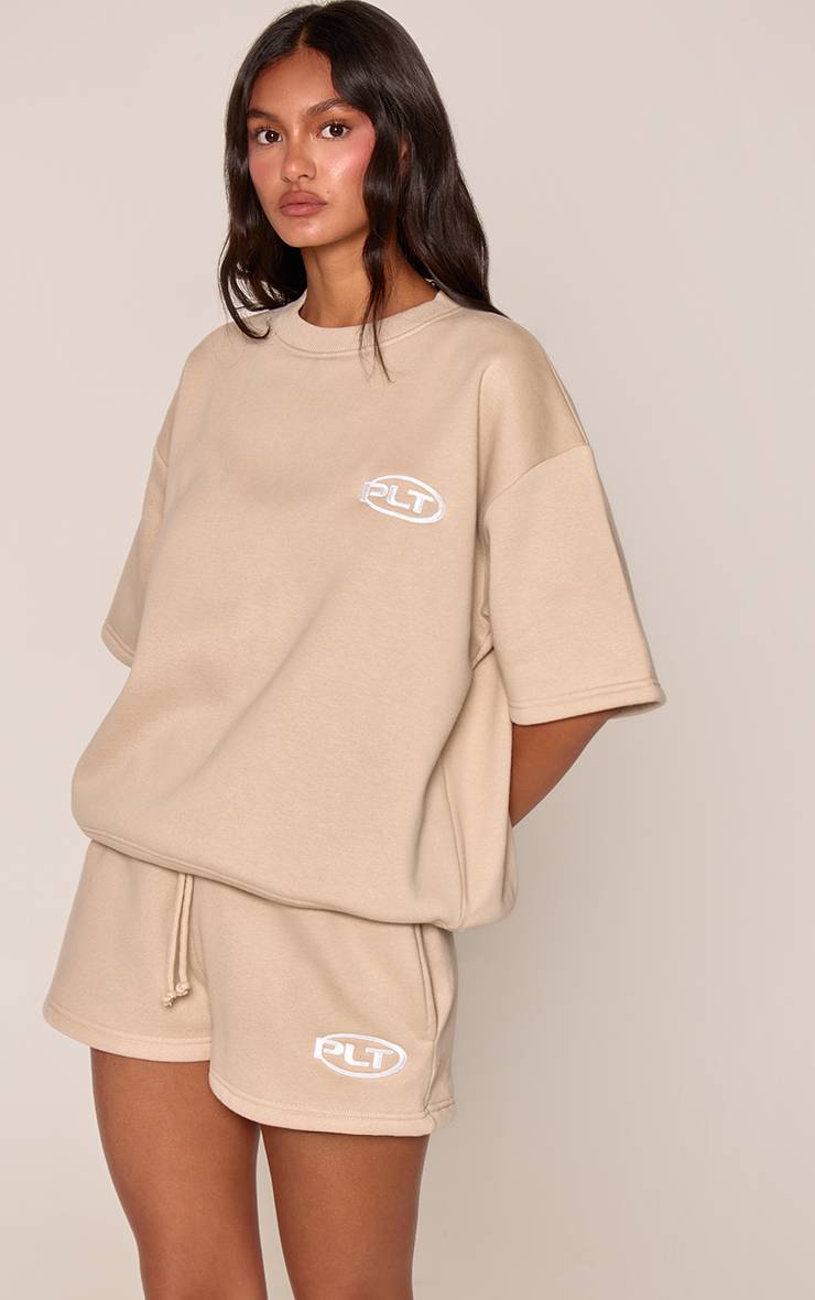 Avoine T-shirt Molletonné Brodé Plt