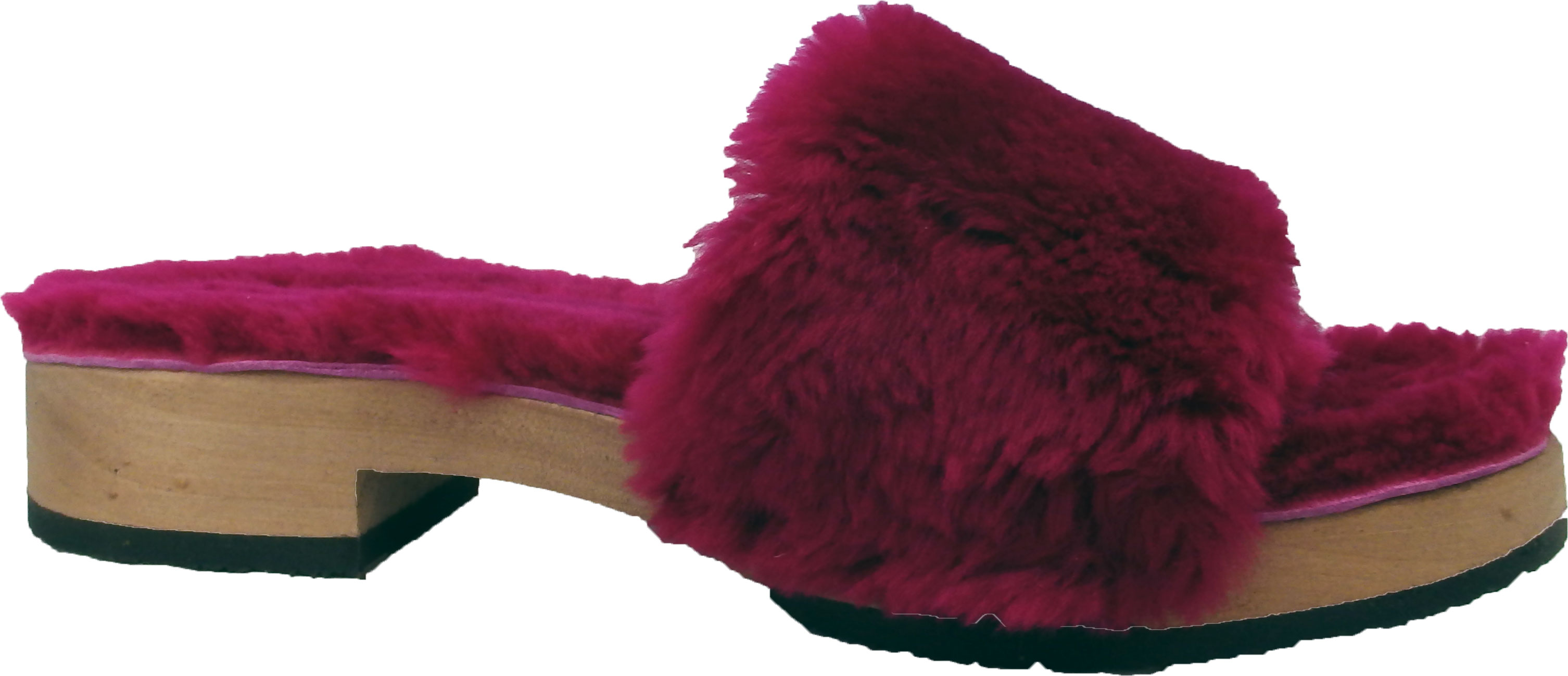 Softclox BEATE Pantolette Lammfell/LF pink (hazelnut)