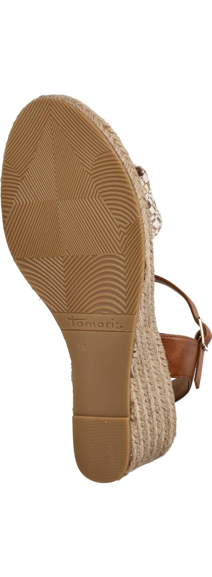 Tamaris Espadrilles Cognac Dames