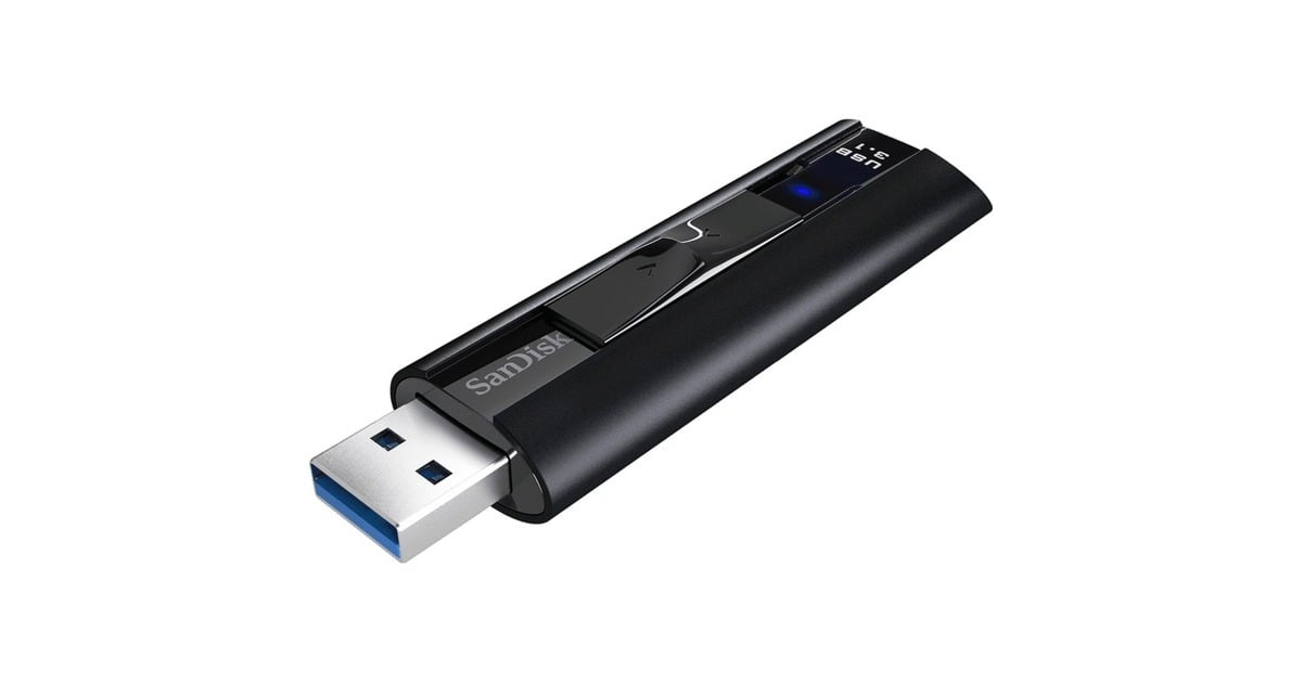 SanDiskExtreme Pro 128 GB usb-stick  (Zwart, SDCZ880-128G-G46)