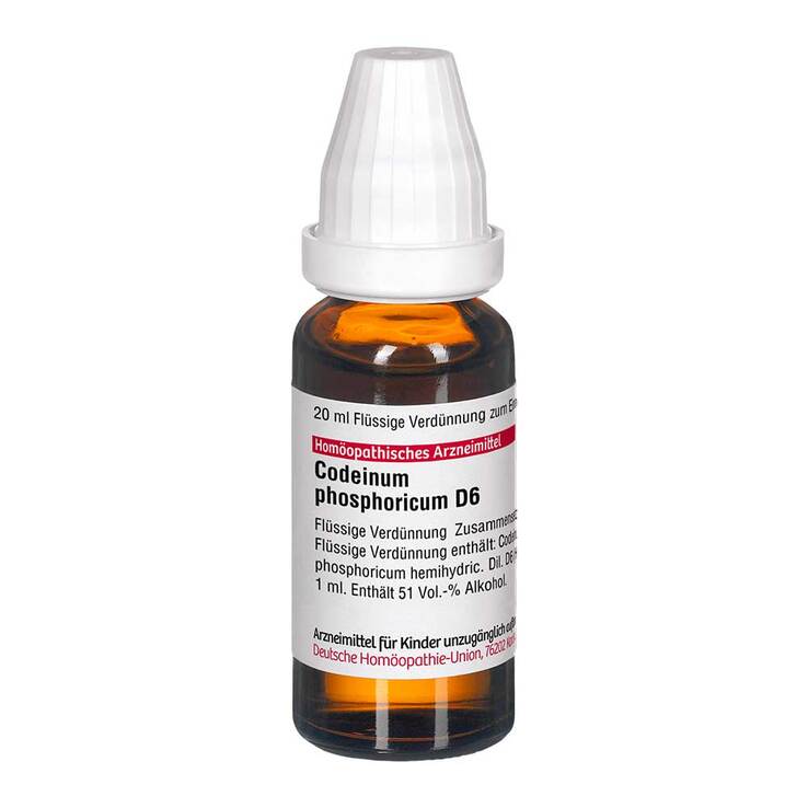 Codeinum phosphoricum D 6 Dilution, 20 ml