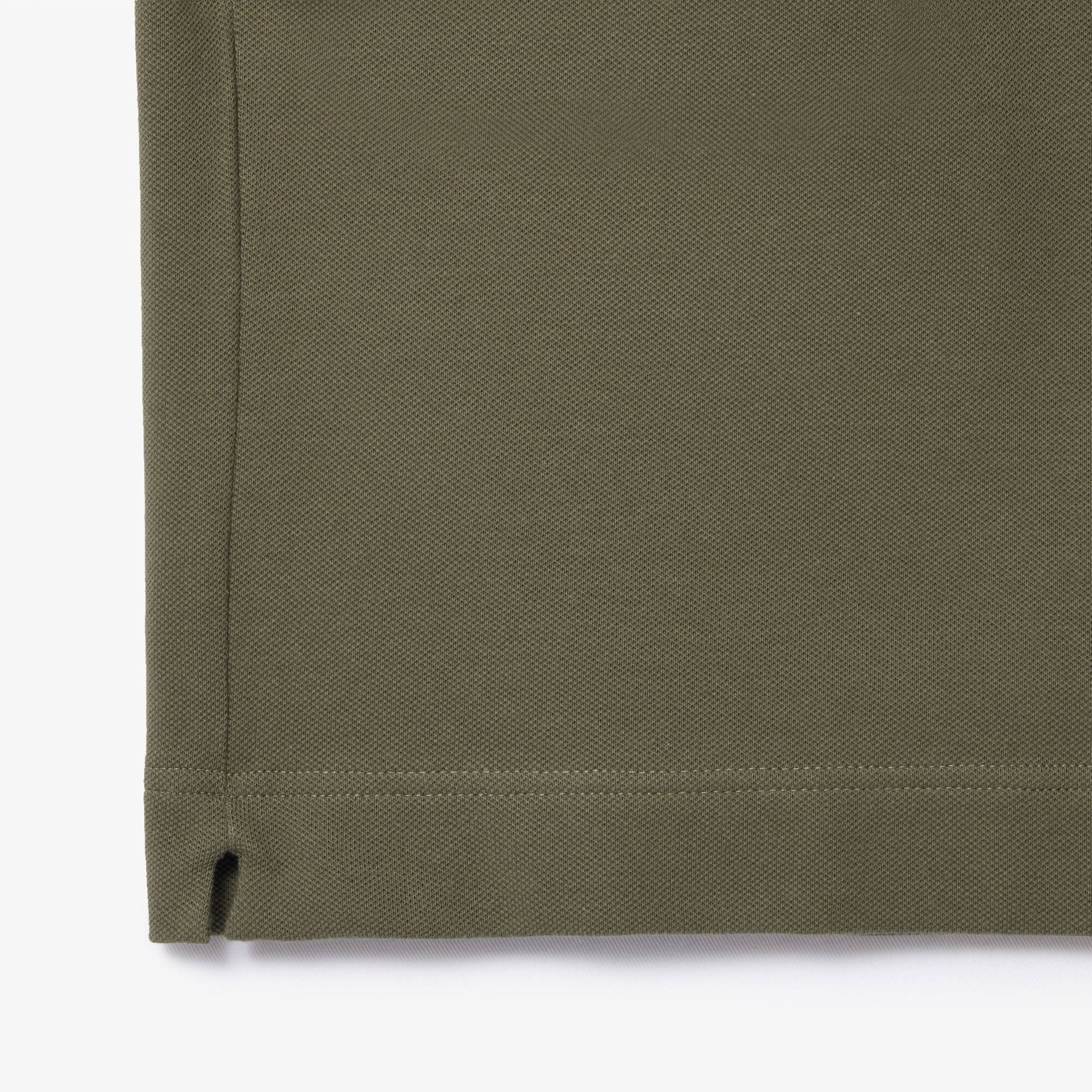 Polo Smart Paris en coton stretch liseré contrasté Manches Courtes - Vert - Lacoste - Homme