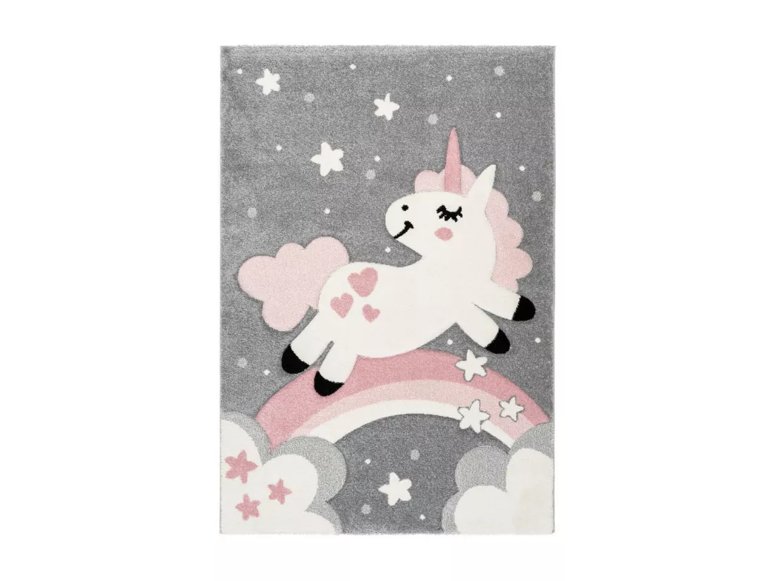 Tapis de Chambre Enfant Licorne 