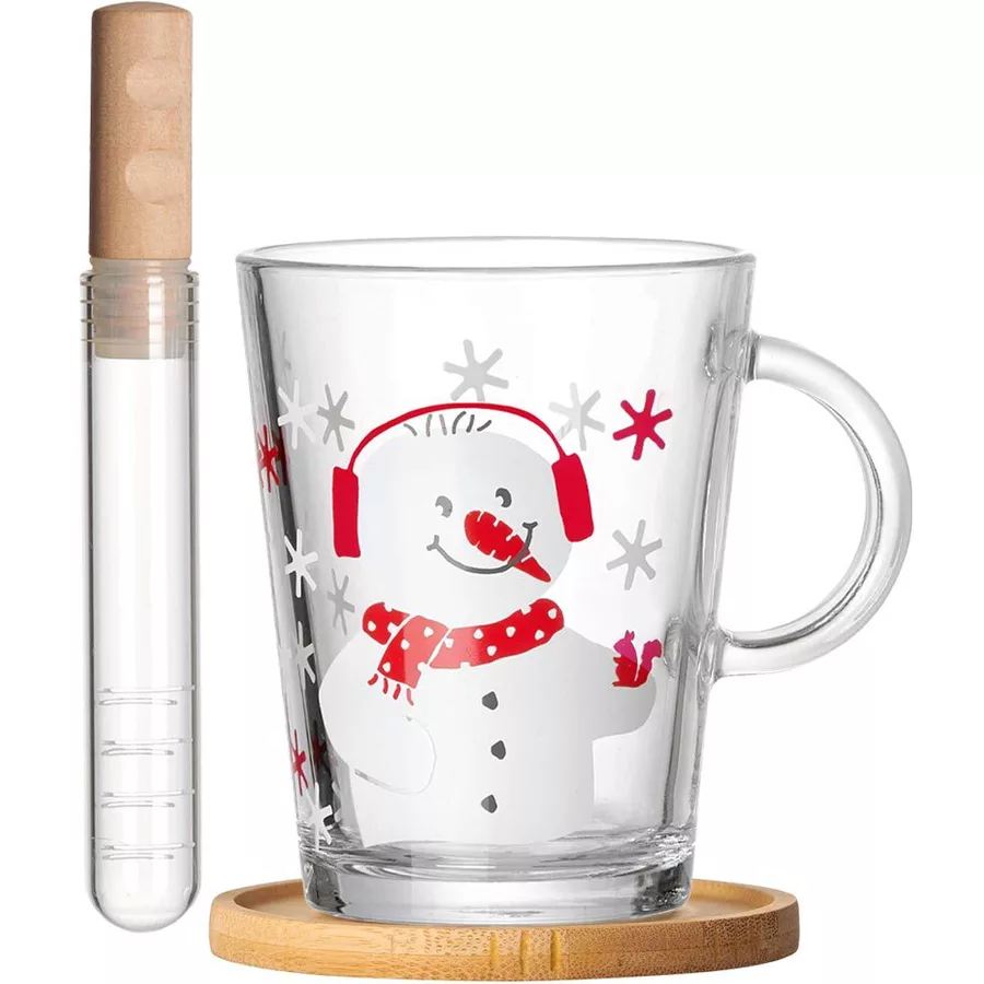 Ritzenhoff & Breker GmbH & Co. KG Teeglas + Untersetzer + Teesieb 380 ml 3er Set transparent