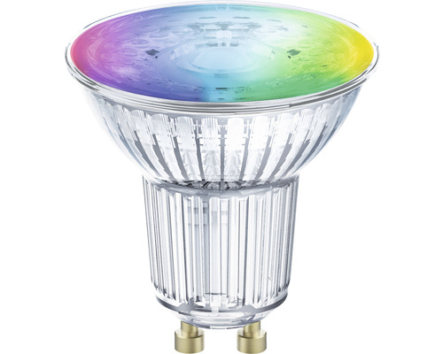 Ledvance Smart WIFI LED Lamp Dimbaar PAR16/PAR51 GU10/5W (32W) Mat 350 lm 2700-6500 K RGBW