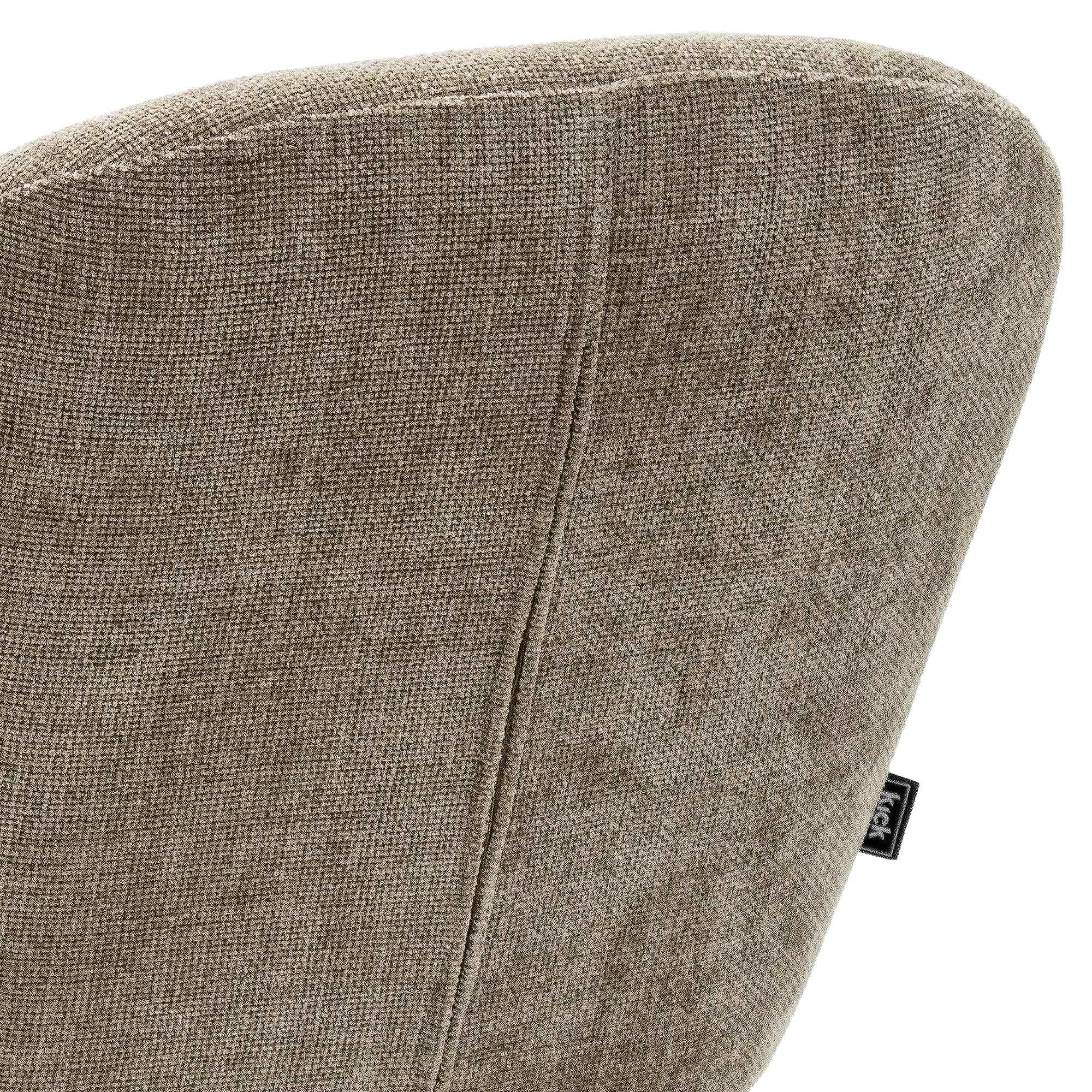 Kick draaistoel Matt - taupe